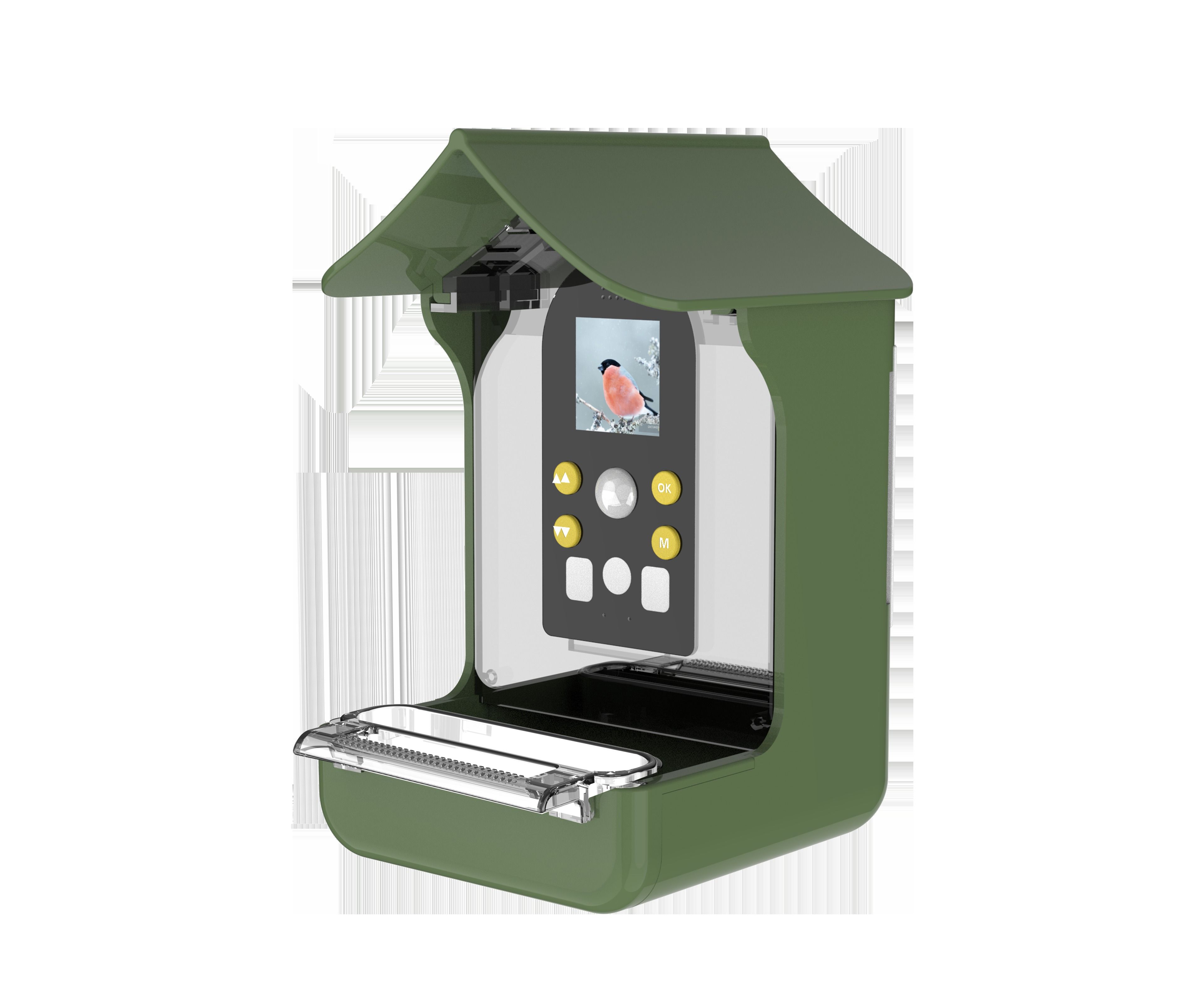 Smart Bird Feeder Camera - Kameralı Kuş Besleyici Su Geçirmez Asma