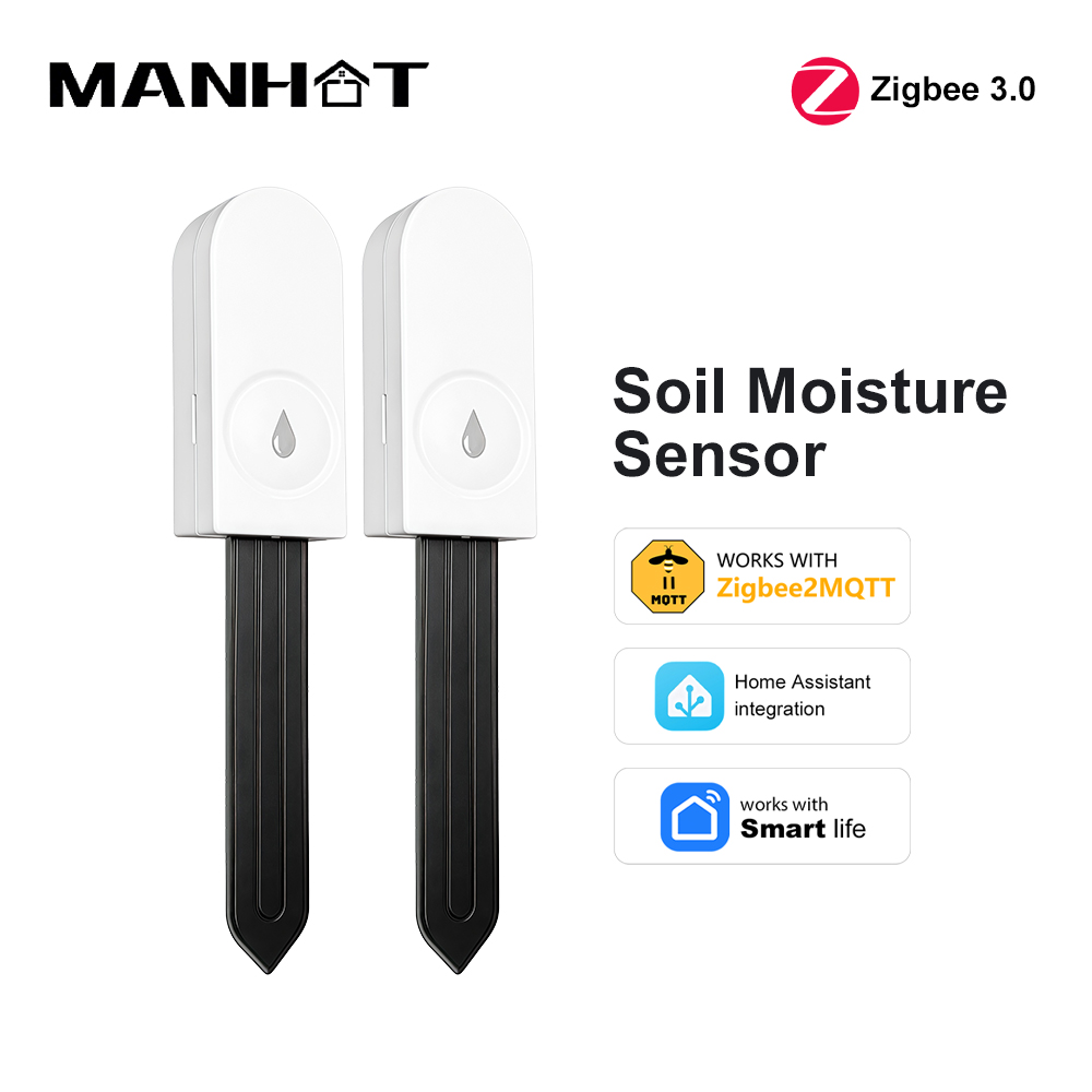 Smart Garden Nursery - Zigbee 3.0 Toprak Nem Sensörü Sıcaklık