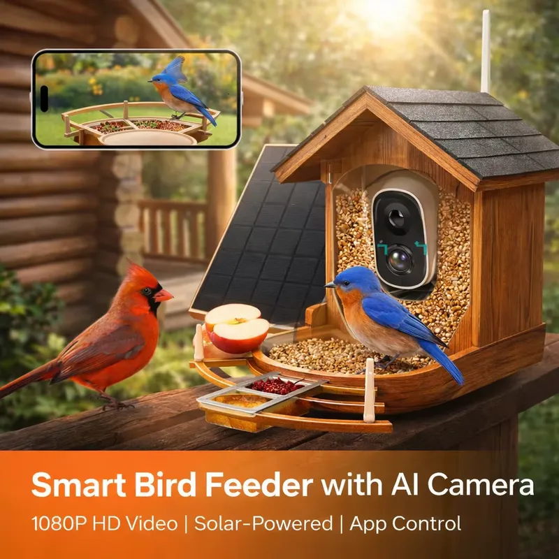 Akıllı Otomatik Kuş Besleyici, - Smart Bird Feeder Camera incelemesi ve fiyatı