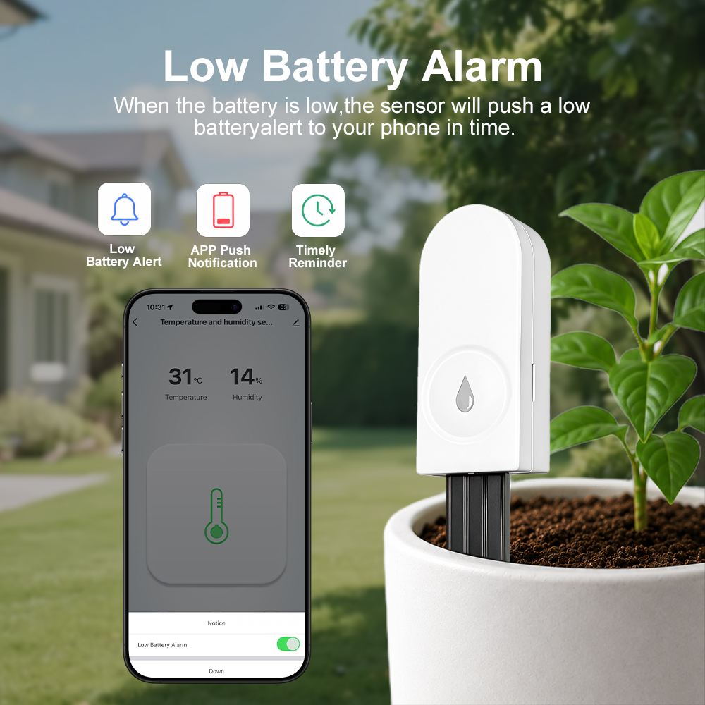 Zigbee 3.0 Toprak Nem Sensörü  - Smart Garden Nursery incelemesi ve fiyatı