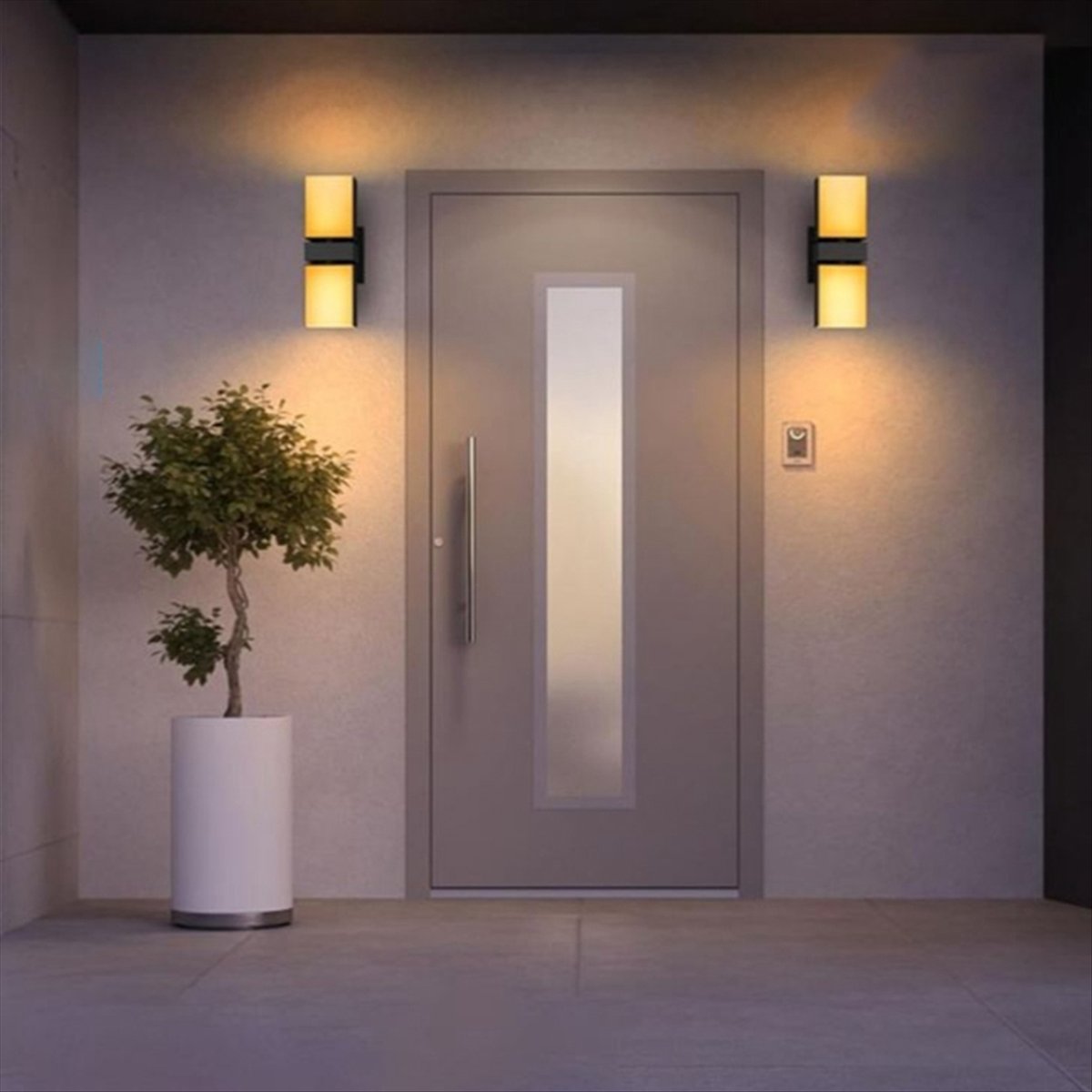 AA19 LED Duvar Lambası Çift Ba - Smart Garden Smart Fence incelemesi ve fiyatı