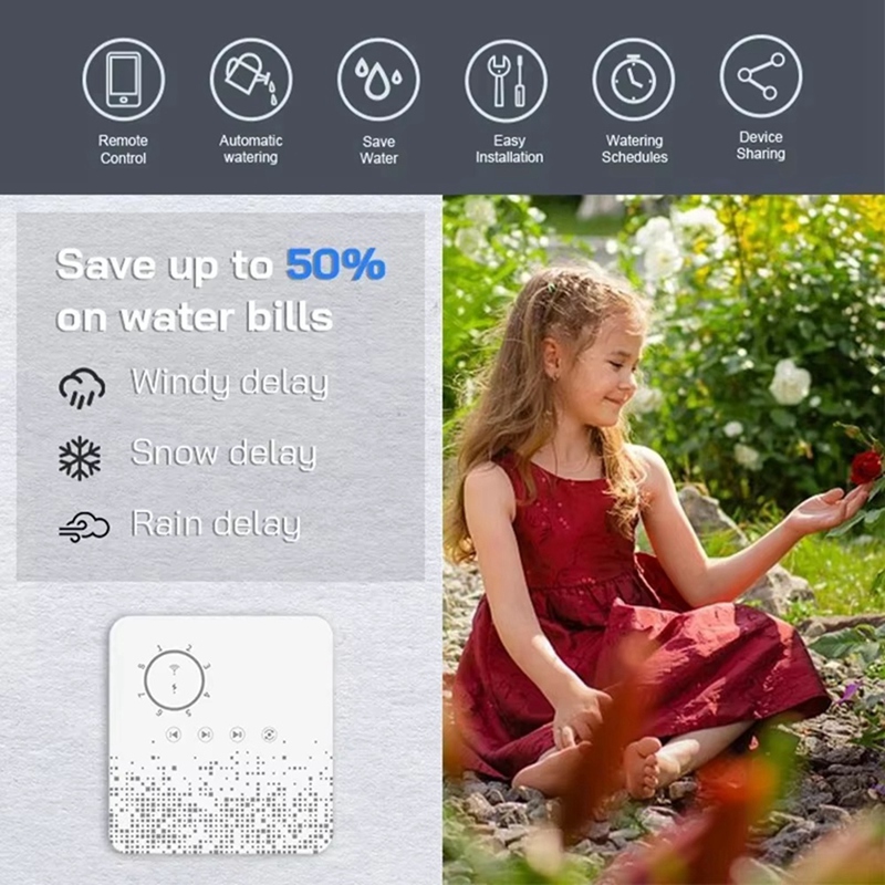 Tuya WiFi Akıllı Yağmurlama Si - Smart Garden Devices incelemesi ve fiyatı