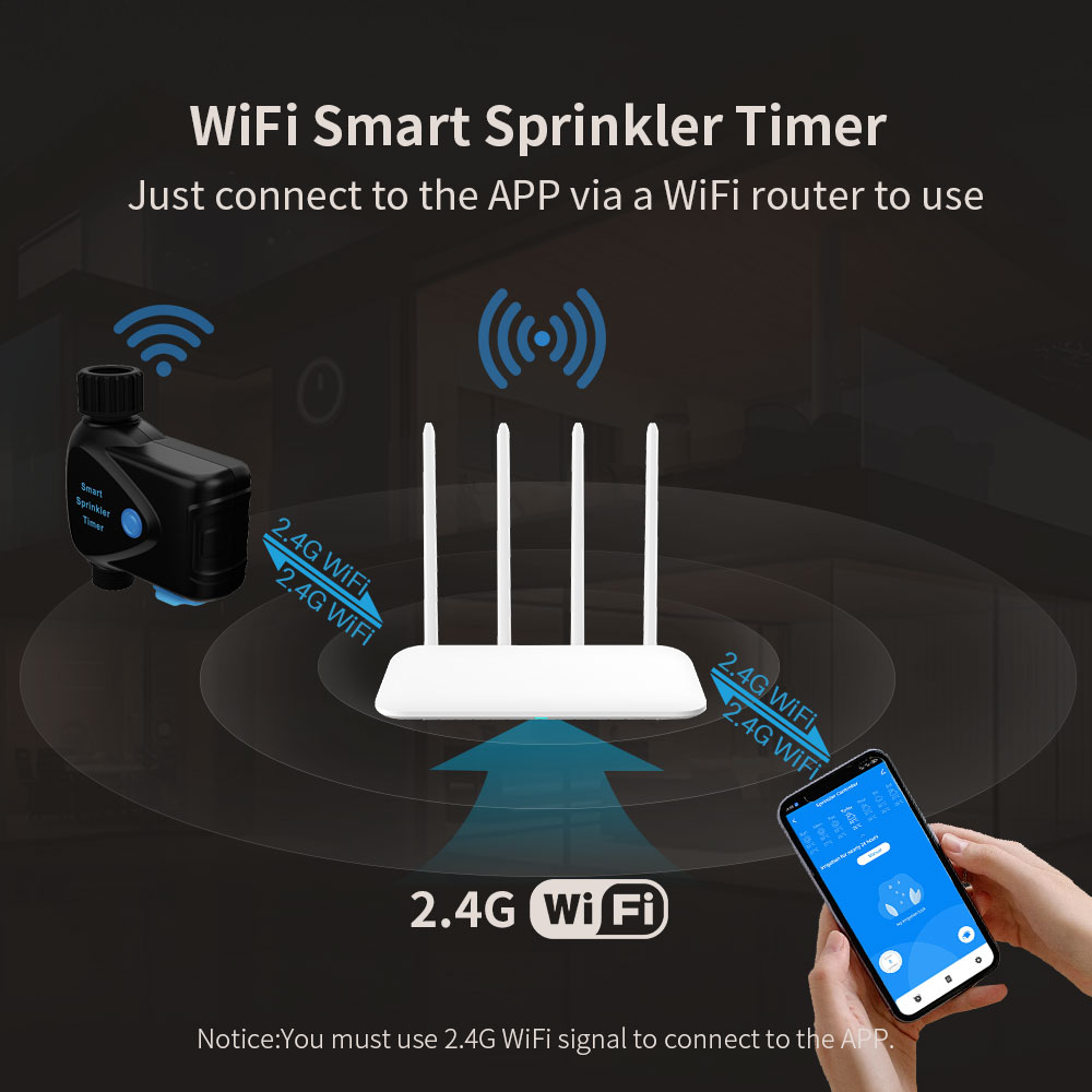 Tuya WiFi Akıllı Su Cihazı, da - Smart Garden Devices incelemesi ve fiyatı