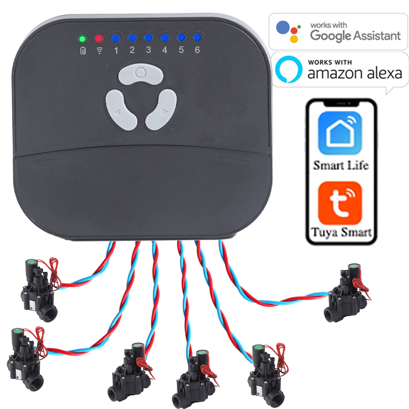 6 Bölgeli WIFI Bağlantılı Tuya - Smart Garden Keeper incelemesi ve fiyatı
