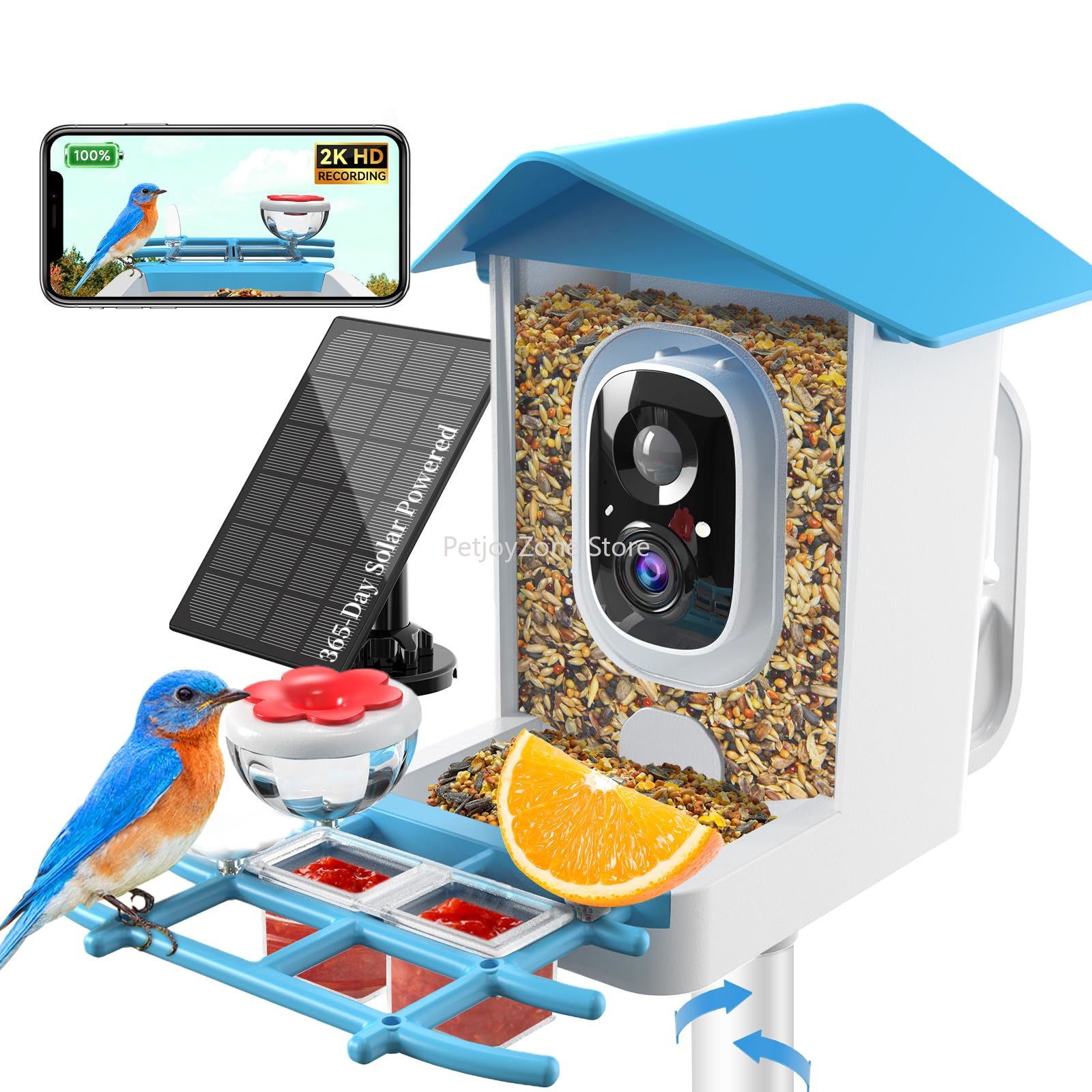 Akıllı Kuş Besleyici Kamera 2K - Smart Bird Feeder Camera incelemesi ve fiyatı