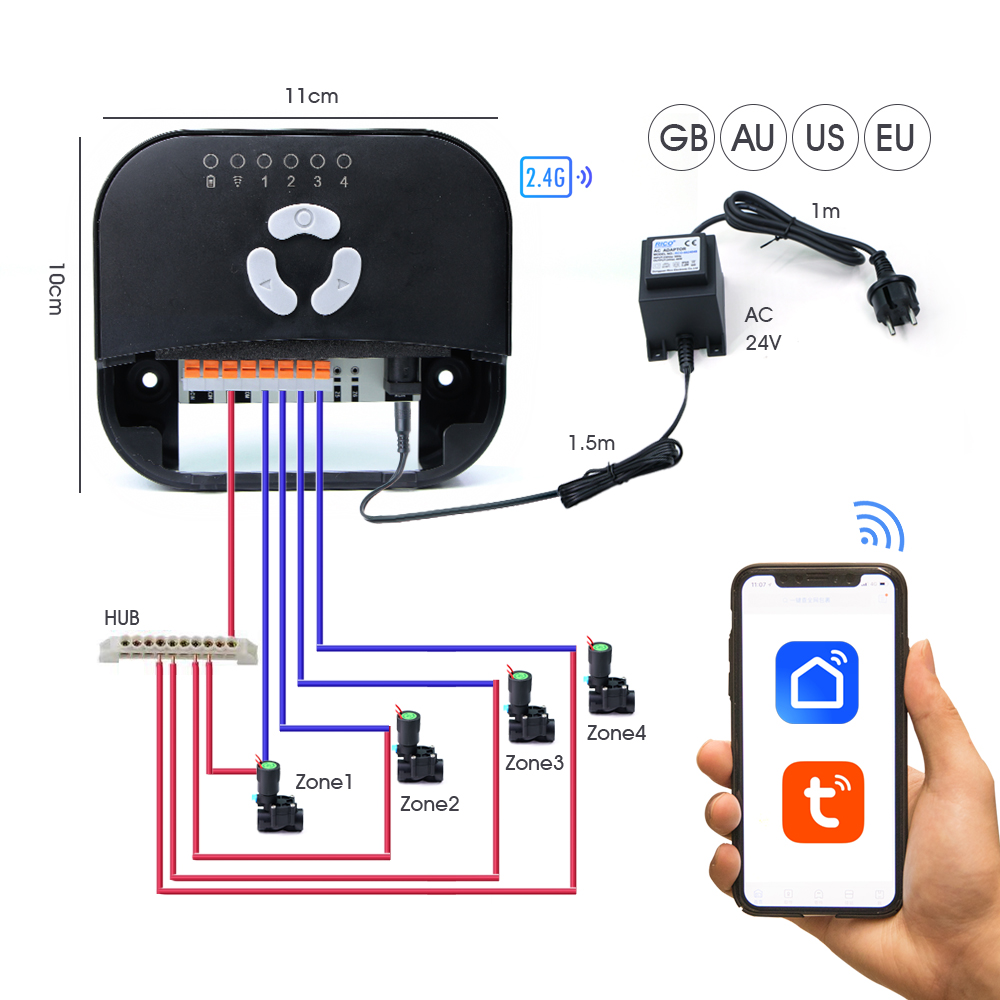 Bahçe Hortumu Solenoid Valf Ko - Smart Garden Nursery incelemesi ve fiyatı