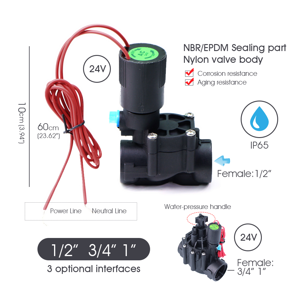 Bahçe Hortumu Solenoid Valf Ko - Smart Garden Nursery incelemesi ve fiyatı